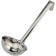 Winco LDI-40SH Short Handle 4 oz One-Piece Stainless Steel LDI Series Serving Ladle With 6" Long Handle