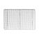 Winco PGW-2416 16" x 24" Full Size Footed Chrome Plated Steel Wire Cooling Rack / Pan Grate for Bun / Sheet Pan