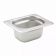 Winco SPJH-1802 3-1/2" Stainless Steam Table Pan / Hotel Pan - 1/18th Size
