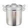 Winco SSDB-12 Stainless Steel 12 Qt. Double Boiler with Cover