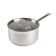 Winco SSSP-6 6 Qt. Induction-Ready Premium Stainless Steel Sauce Pan with Cover
