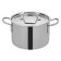 Winco TGSP-6 Stainless Steel 6 Quart Tri-Gen Tri-Ply Induction Ready Stock Pot with Cover