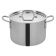 Winco TGSP-8 Stainless Steel 8 Quart Tri-Gen Tri-Ply Induction Ready Stock Pot with Cover