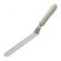 Winco TWPO-7 6 1/2" Offset Blade Stainless Steel Bakery Spatula
