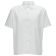 Winco UNF-1W3XL White 3X-Large Signature Chef Short-Sleeved Poly/Cotton Snap-Button Chef Shirt With 1 Chest Pocket