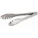Winco UT-9HT Extra-Heavyweight 9" Long 1.2 mm Thick Stainless Steel Coiled-Spring Scalloped-Edge Utility Tongs
