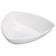 Winco WDM005-204 Elista 10" White Triangular Melamine Bowl