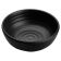 Winco WDM017-302 Haruki 4" Black Round Melamine Soup/Cereal Bowl