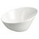 Winco WDP003-203 Rimini 9 1/2" Creamy White Porcelain Round Angled Bowl