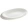 Winco WDP004-213 Ocea 18" x 13 5/8" Creamy White Porcelain Oval Dish