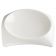 Winco WDP005-102 Carzola 10 oz. Porcelain Circular Well Square Bowl