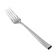 Winco Z-IS-06 Cadenza Isola 7 1/2" Stainless Steel Salad Fork