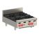 Wolf AHP424_NAT Natural Gas 24" Countertop Achiever Hot Plate with 4 Burners - 110,000 BTU