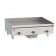 Wolf WEG36E Stainless Steel 36" Countertop Electric Griddle with Snap Action Thermostatic Controls - 208V, 1 Phase, 16.2 kW