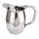 Winco WPB-2C 64 oz. Stainless Steel Deluxe Bell Pitcher with Ice Guard
