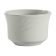 Tuxton YPB-0752 Sonoma 7 oz 3 5/8" Diameter Porcelain White Embossed Rim China Bouillon Cup