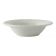 Tuxton YPD-052 Sonoma 3 1/2 oz 5 1/4" Diameter Porcelain White Embossed Rim China Fruit / Monkey Dish