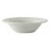 Tuxton YPD-063 Sonoma 6 1/2 oz 6 3/8" Diameter Porcelain White Embossed Rim China Grapefruit Bowl / Dish
