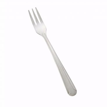 Winco 0001-07 5 5/8" Dominion Flatware Stainless Steel Oyster / Cocktail Fork