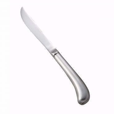 Winco 0015-11 Lafayette 9 1/4" Flatware Stainless Steel Hollow Handle Steak Knife