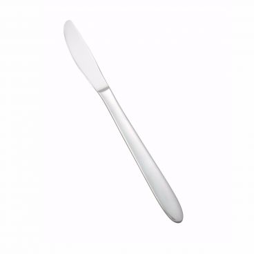 Winco 0019-08 Flute 9" Flatware Stainless Steel Dinner Knife