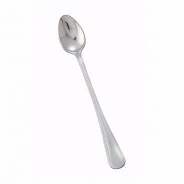 Winco 0021-02 7 1/2" Continental Flatware Stainless Steel Iced Teaspoon