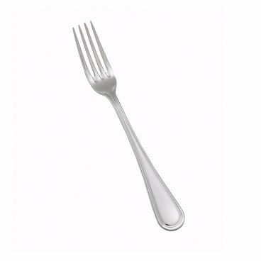 Winco 0021-11 8" Continental Flatware Stainless Steel European Dinner Fork