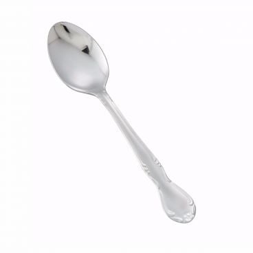 Winco 0024-01 6 1/4" Elegance Flatware Stainless Steel Teaspoon