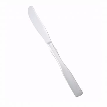 Winco 0025-08 Houston/Delmont 8 3/4" Flatware Stainless Steel Dinner Knife