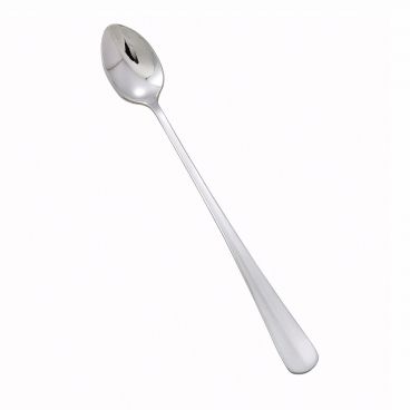 Winco 0034-02 7 5/16" Stanford Flatware Stainless Steel Iced Tea Spoon