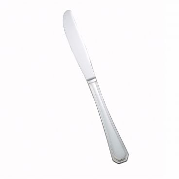 Winco 0035-08 9 1/4" Victoria Flatware Stainless Steel Dinner Knife