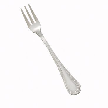 Winco 0036-07 5 3/8" Deluxe Pearl Flatware Stainless Steel Oyster Fork