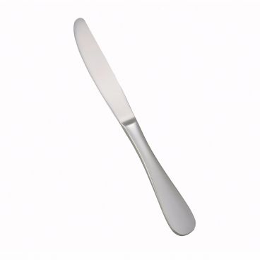 Winco 0037-08 9 1/8" Venice Flatware Stainless Steel Dinner Knife