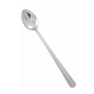 Winco 0081-02 7 7/8" Dominion Flatware Stainless Steel Iced Teaspoon