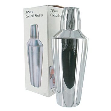 Spill-Stop 103-04 Stainless Steel 8 Oz. 3-Piece Shaker Set