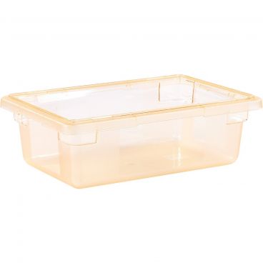 Carlisle 10611C22 Yellow StorPlus 3.5 Gallon Polycarbonate Food Storage Box
