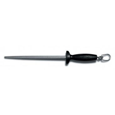 Dexter Russell 07333 10" Sharpening Steel with Black Handle