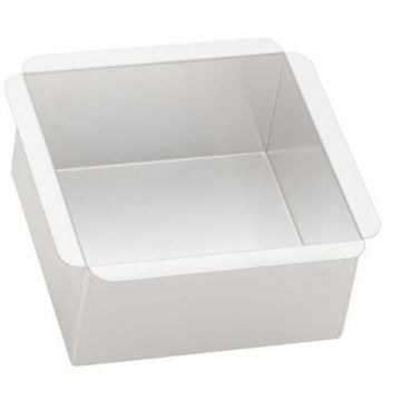 Ateco 12066 Aluminum 6" Square Straight-Sided Cake Pan (August Thomsen)