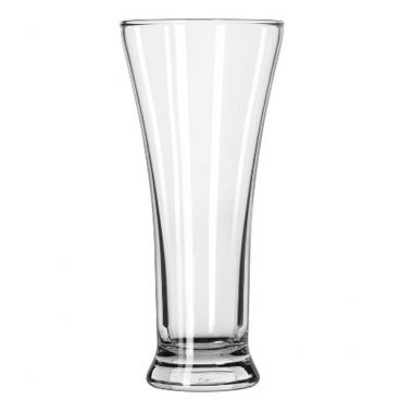Libbey 1240HT 10 oz. Heat Treated Flare Pilsner Glass with Safedge Rim
