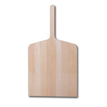Lillsun 124218 12” x 18” Wood Straight Edge Pizza Peel with 24” Handle