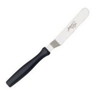 Ateco 1307 Medium Offset Baker's Spatula with 7-3/4" Stainless Steel Blade (August Thomsen)