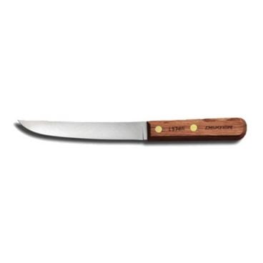 Dexter Russell 01930 Traditional Series 6" Boning Knife with Wide High Carbon Steel Blade and Rosewood Handle