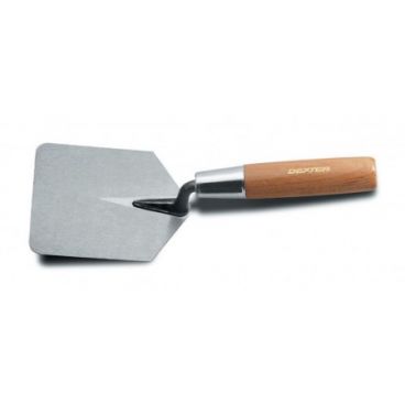 Dexter Russell 16530 4" x 5" Traditional Series Hamburger Trowel with High-Carbon Stainless Steel Blade and Wood Handle