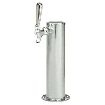 Micro Matic 1688 3" Column Spin Stop Air Cooled Stainless Steel 1 Tap Tower Faucet