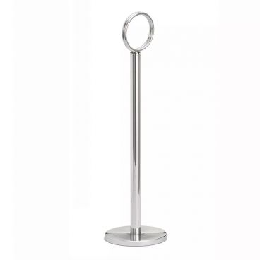 Tablecraft 1908 8" Chrome Plated Table Number Holder