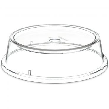 Carlisle 199207 Clear Plastic Pin Fired 10-1/2" to 10-5/8" Plate Cover