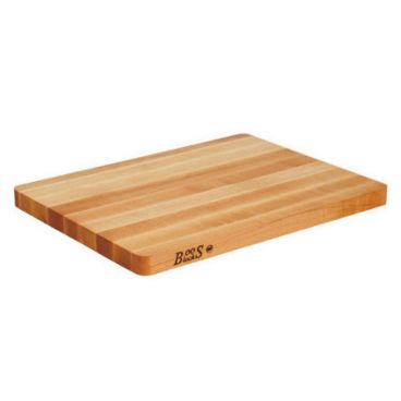 John Boos 214 Maple Chop N Slice 20" x 15" x 1-1/4" Reversible Cutting Board