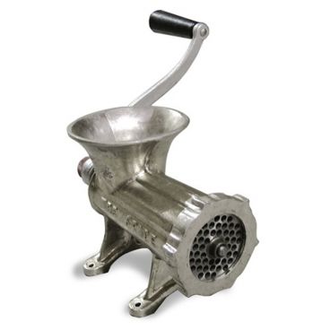 Omcan 22HSS Manual Stainless Steel Meat Grinder