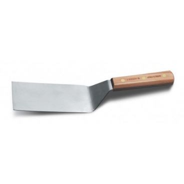 Dexter Russell 16221 6" x 3" Traditional Series Solid Turner with Beech Handle