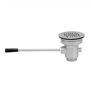 Fisher 24139 Lever Handle Waste Valve with Drain Adaptor and Flat Strainer
